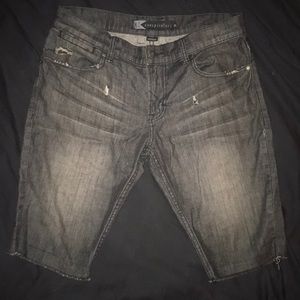 Kill city denim shorts